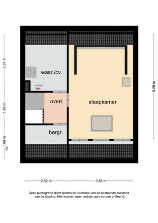 Floorplan - Lienaertsstraat 152, 6164 GL Geleen